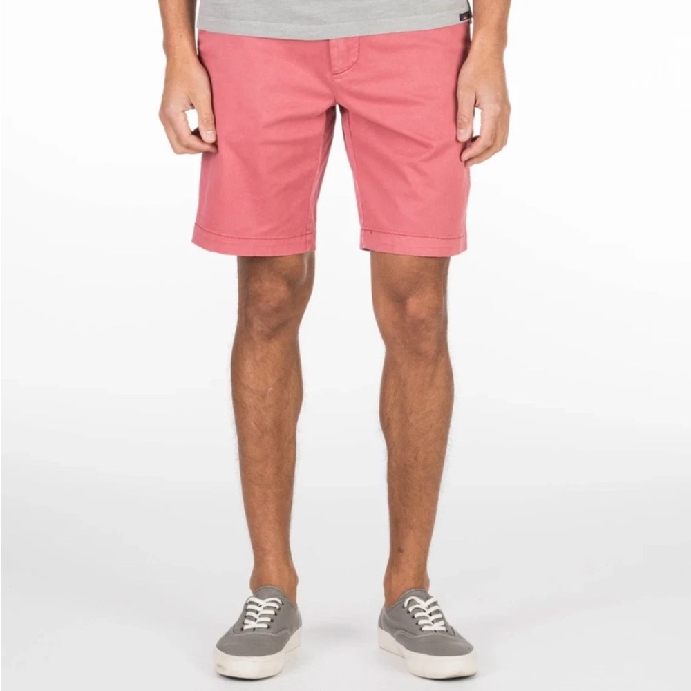 Faherty Essential Chino 9" Short, Nantucket Red- Men's 32 NWOT